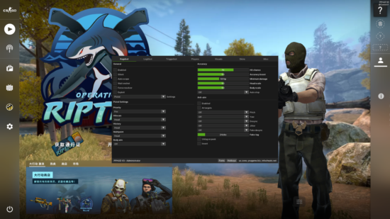 CSGO端游PPHUDV3辅助_透视自瞄多功能参数免费版